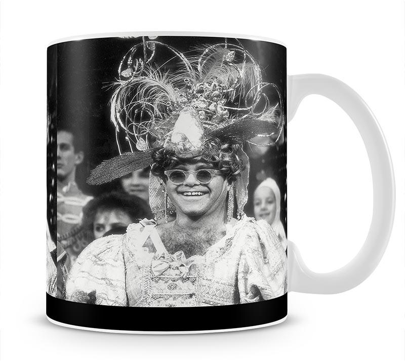Elton John as a panto dame Mug - Canvas Art Rocks - 1