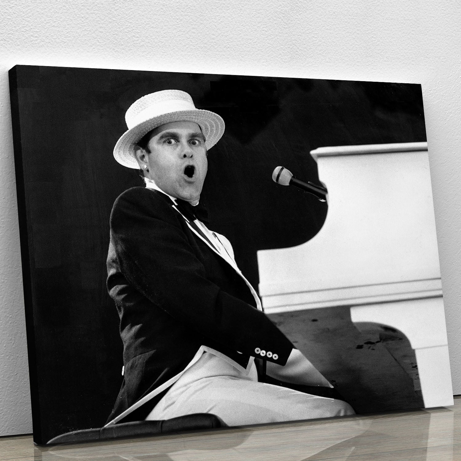 Elton John at Wembley 1984 Canvas Print or Poster - Canvas Art Rocks - 1