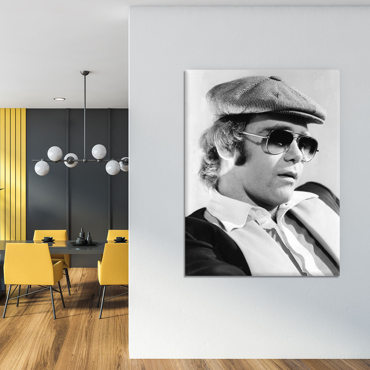 Elton John in 1977 Canvas Print or Poster - Canvas Art Rocks - 4