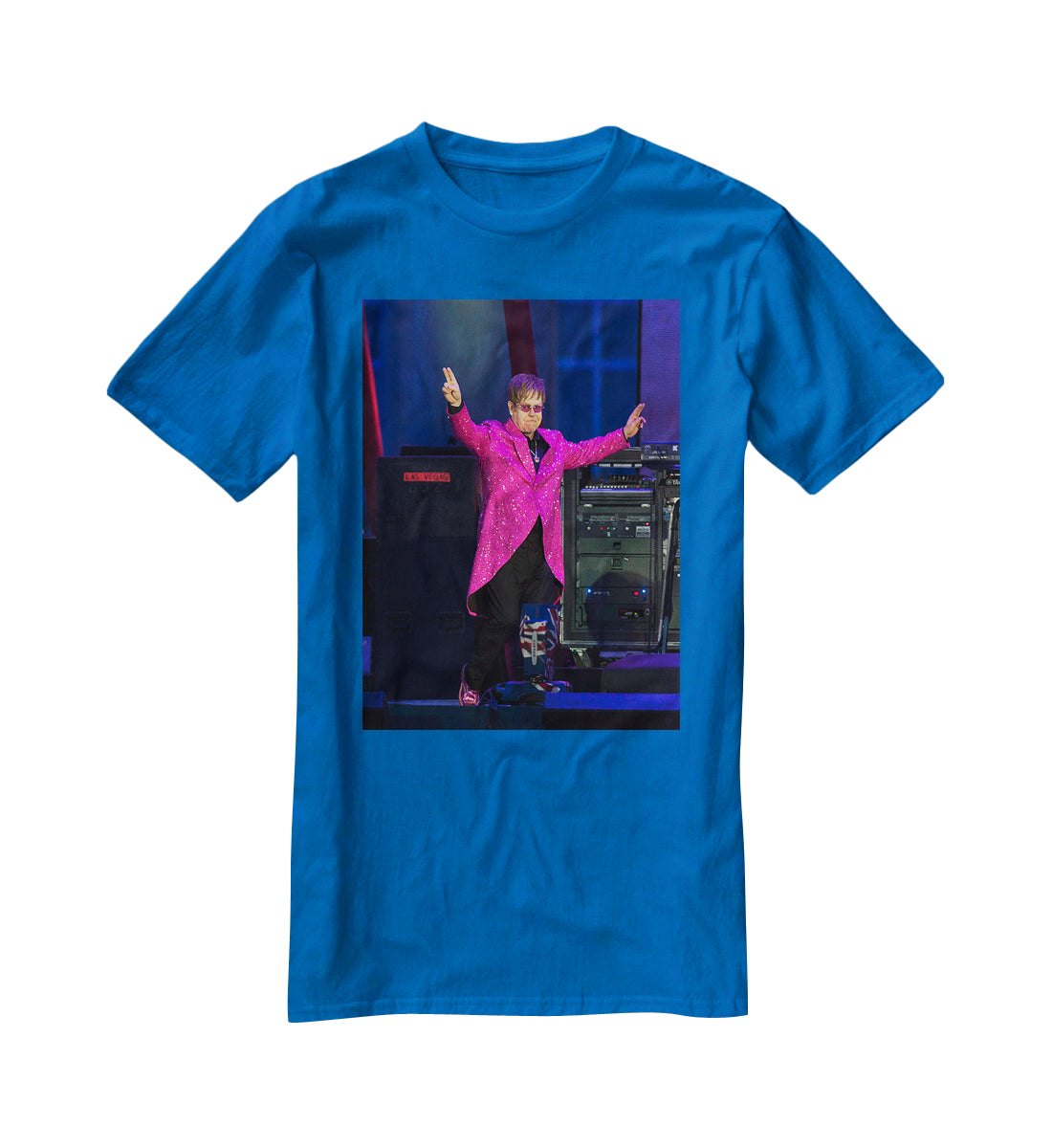 Elton John in concert T-Shirt - Canvas Art Rocks - 2