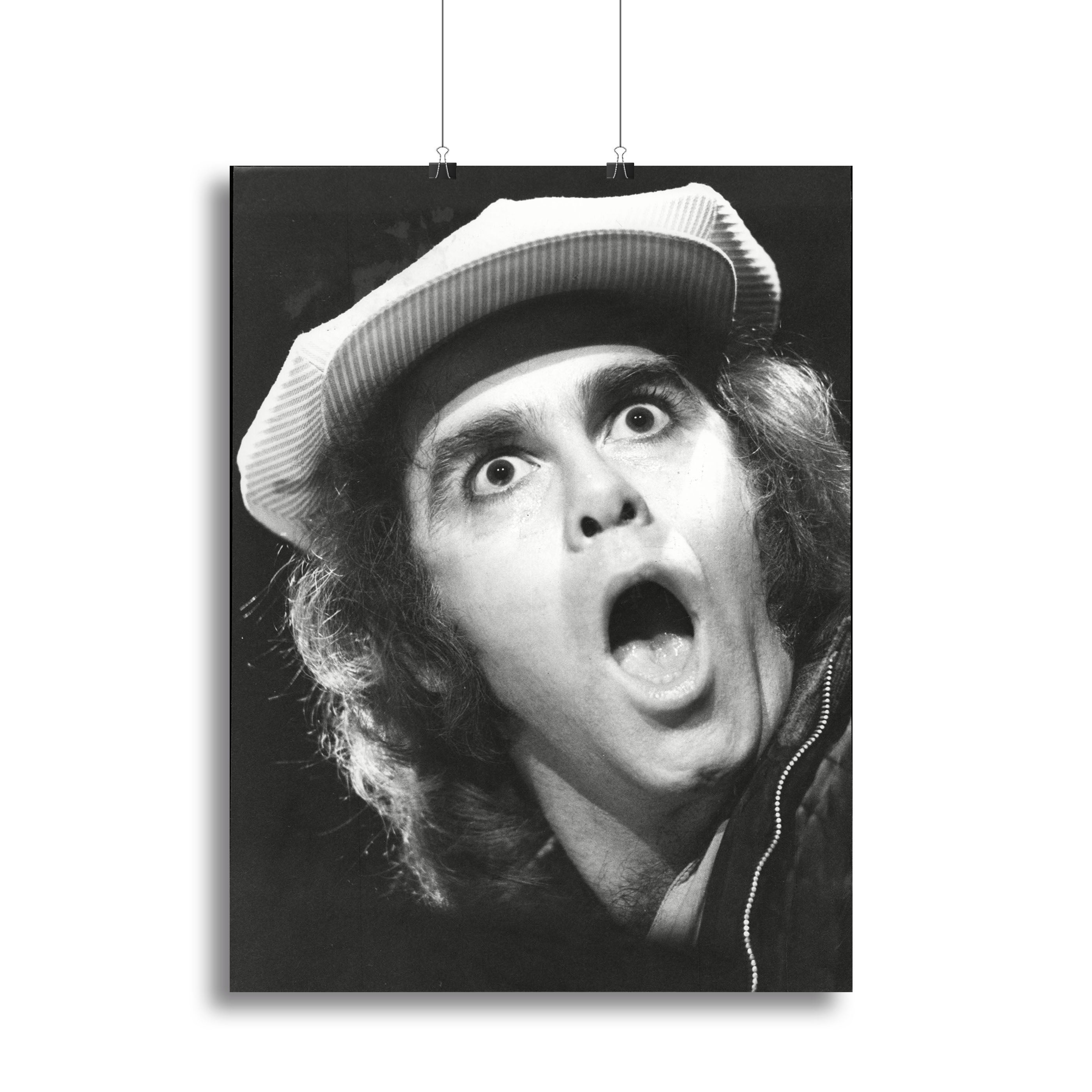 Elton John shocked Canvas Print or Poster - Canvas Art Rocks - 2