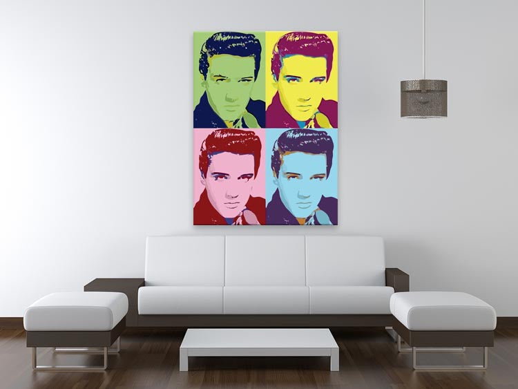 Elvis Presley Pop Art Print - Canvas Art Rocks - 4