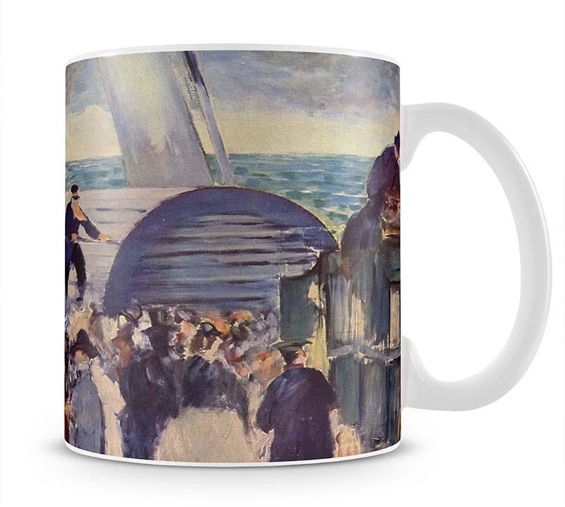 Embarkation of the Folkestone by Manet Mug - Canvas Art Rocks - 1