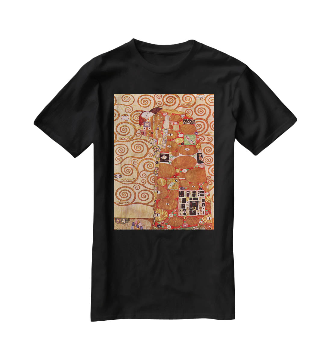 Embrace by Klimt T-Shirt - Canvas Art Rocks - 1