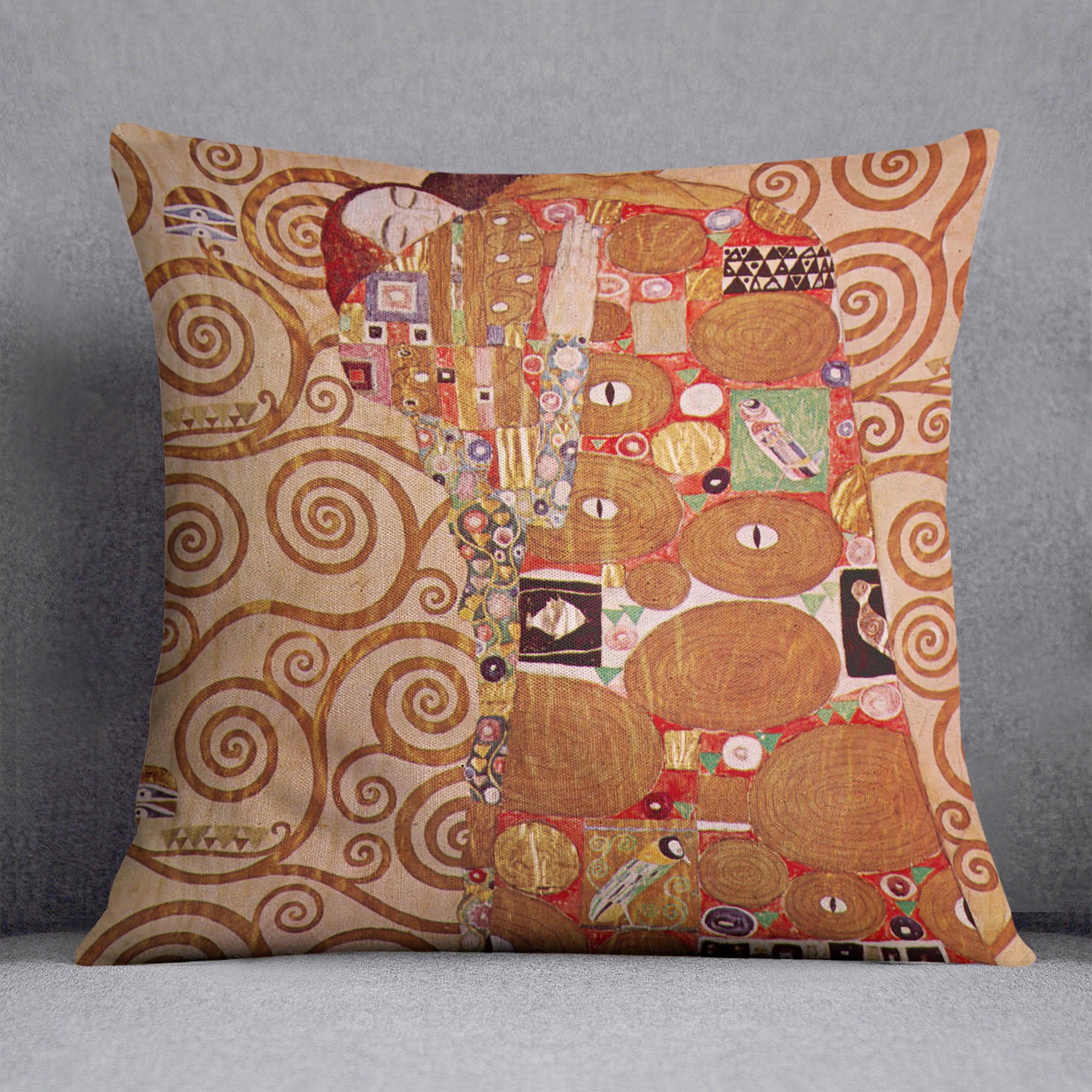 Embrace by Klimt Cushion