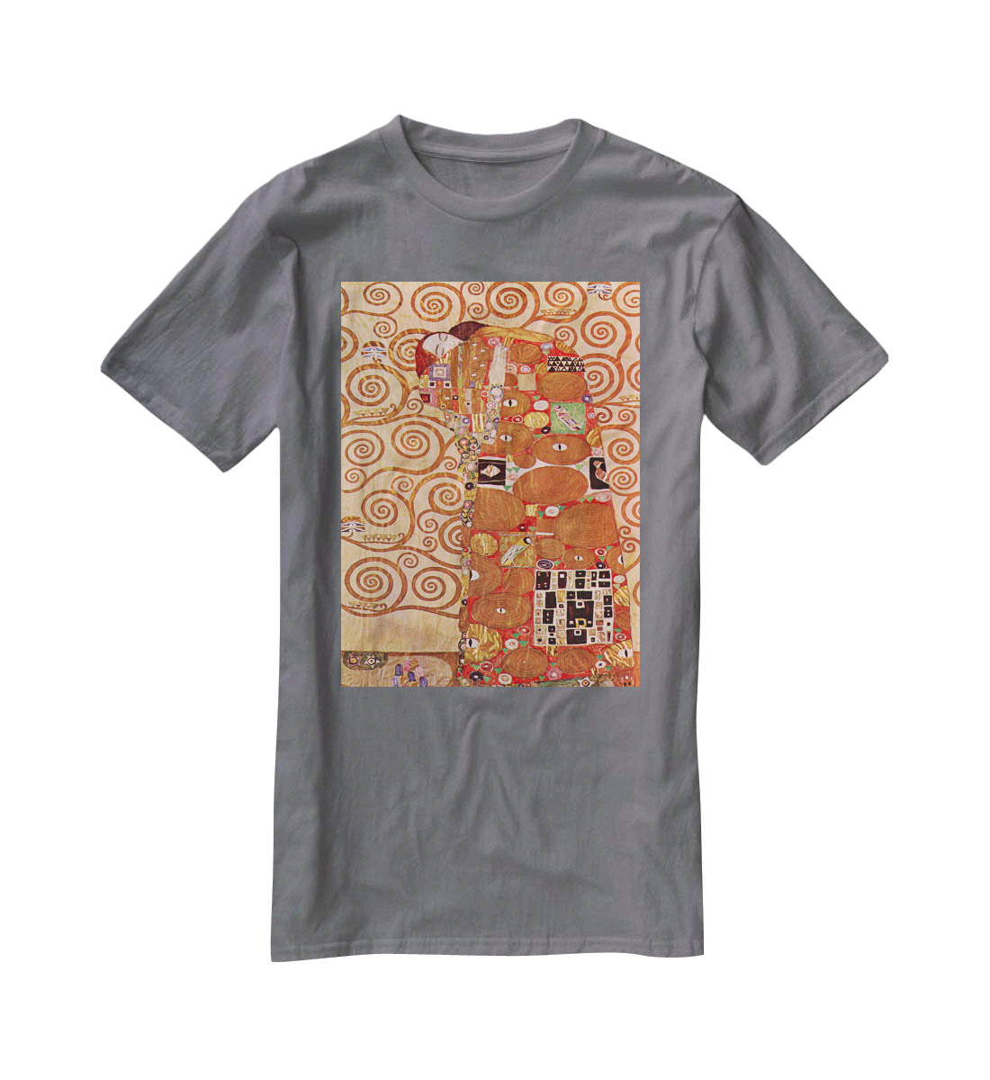 Embrace by Klimt T-Shirt - Canvas Art Rocks - 3