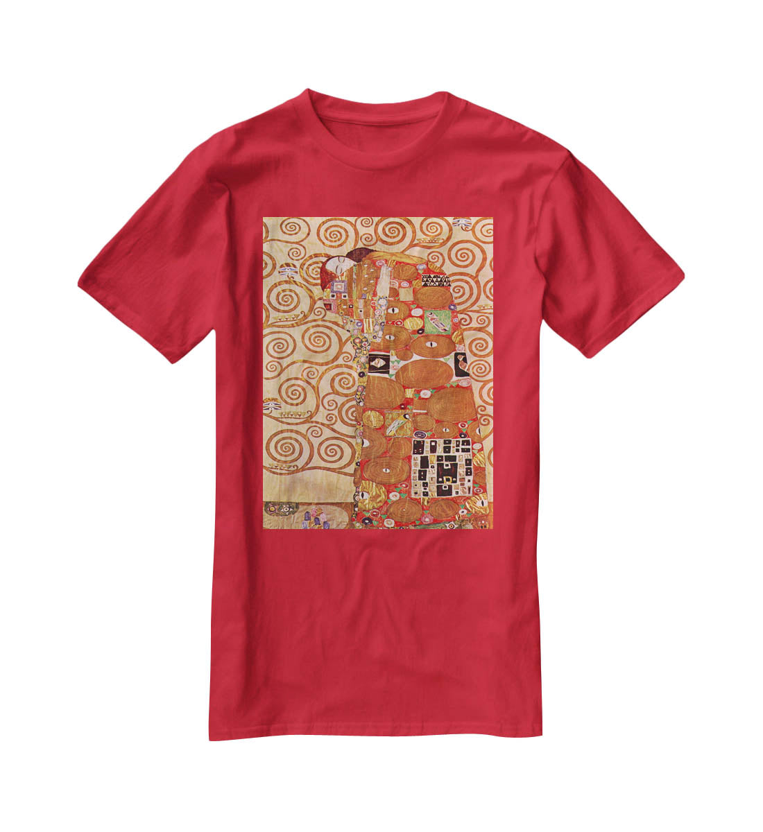 Embrace by Klimt T-Shirt - Canvas Art Rocks - 4