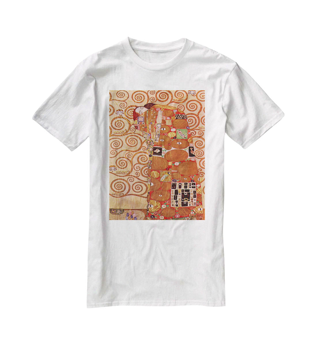 Embrace by Klimt T-Shirt - Canvas Art Rocks - 5