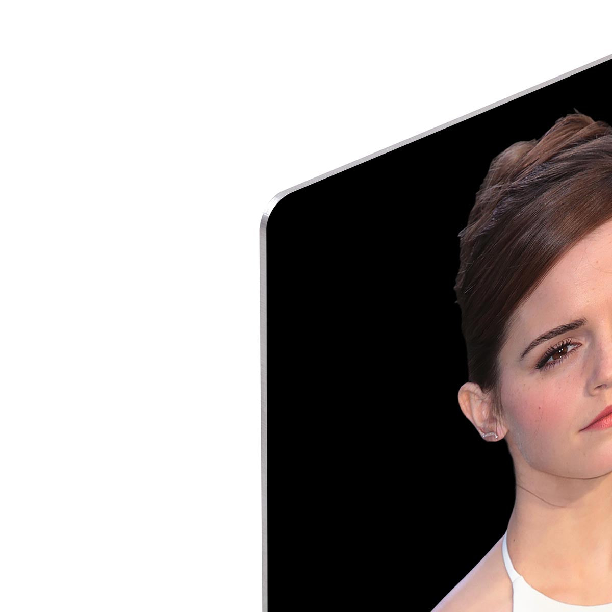 Emma Watson Dont Feel Stupid HD Metal Print