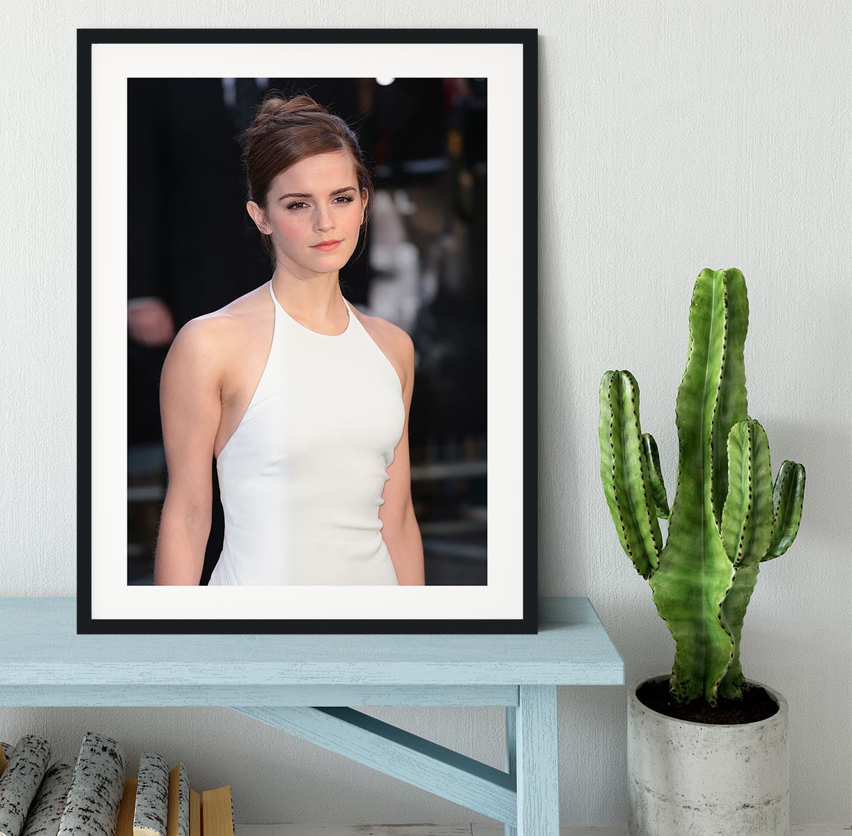 Emma Watson Framed Print - Canvas Art Rocks - 1