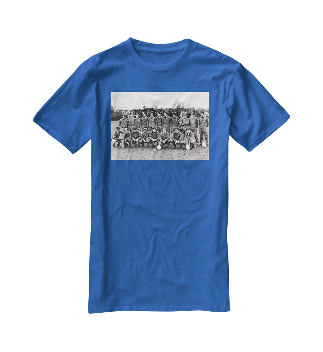 England Football Team 1969 T-Shirt - Canvas Art Rocks - 2