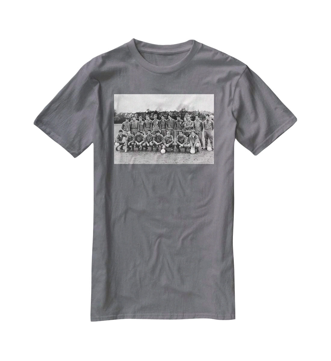 England Football Team 1969 T-Shirt - Canvas Art Rocks - 3