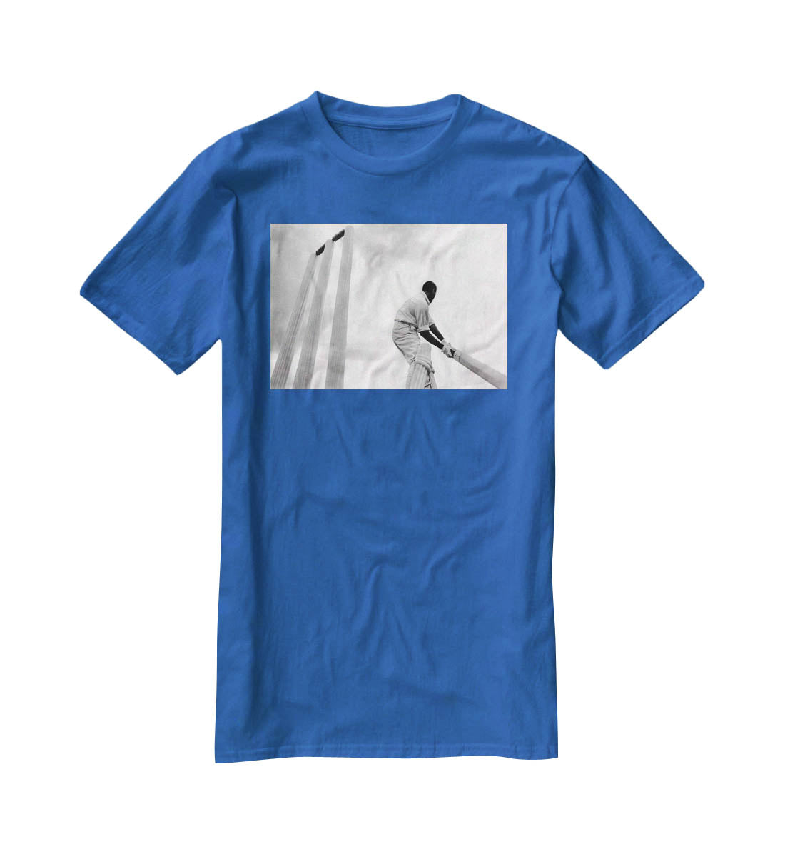 England cricketer Basil D Oliveira T-Shirt - Canvas Art Rocks - 2