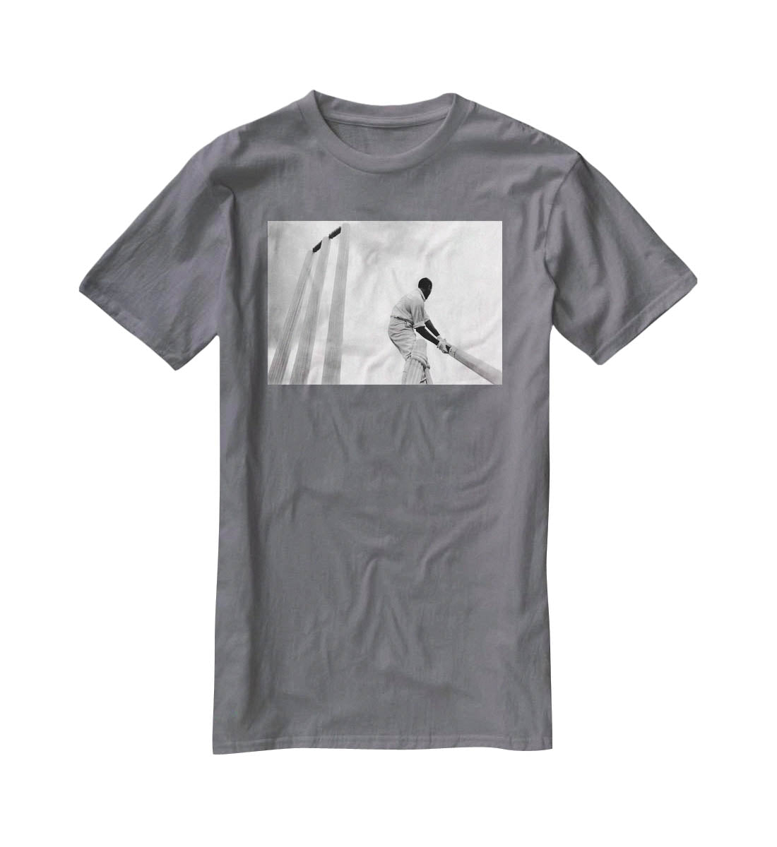 England cricketer Basil D Oliveira T-Shirt - Canvas Art Rocks - 3