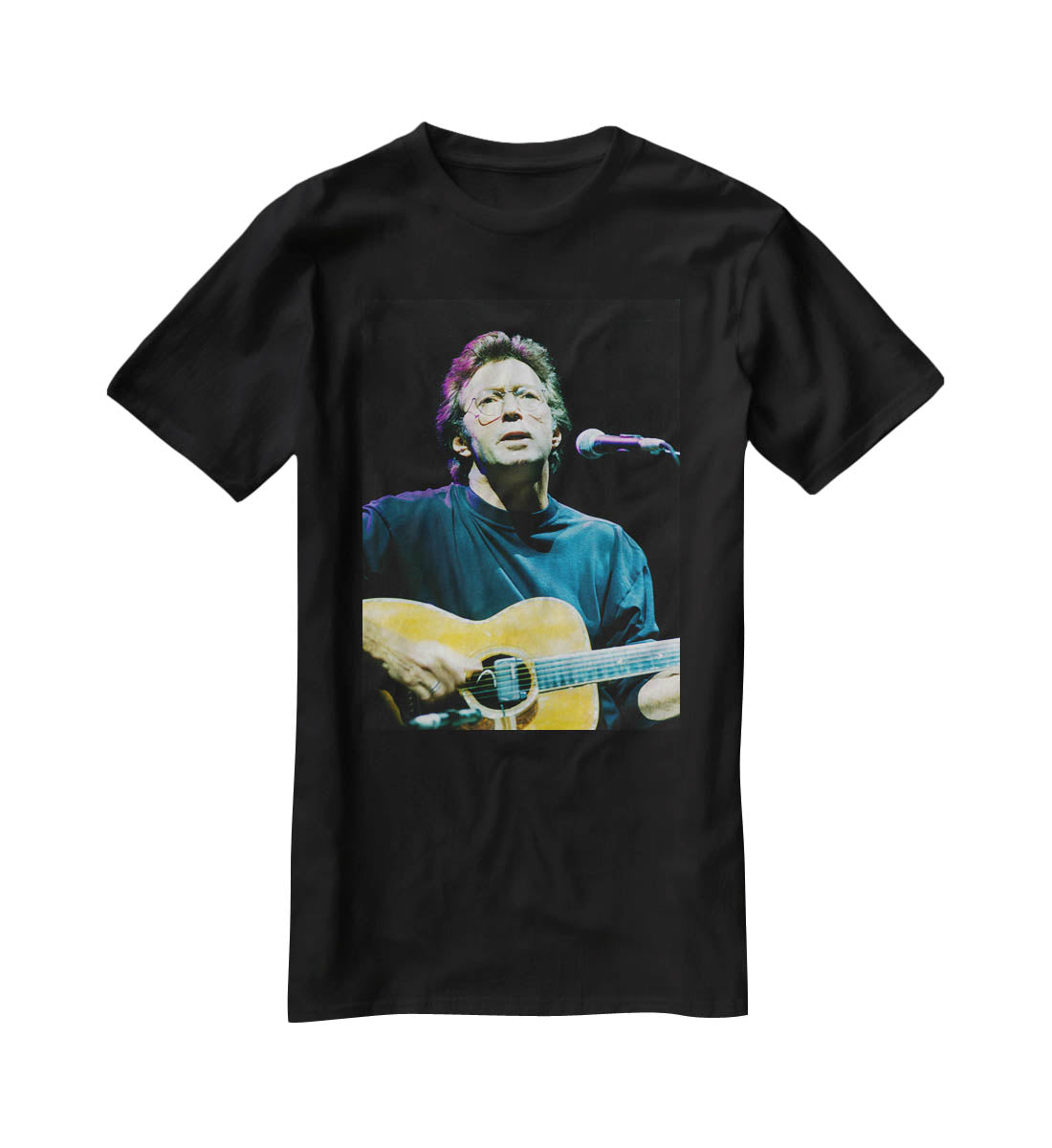 Eric Clapton live T-Shirt - Canvas Art Rocks - 1