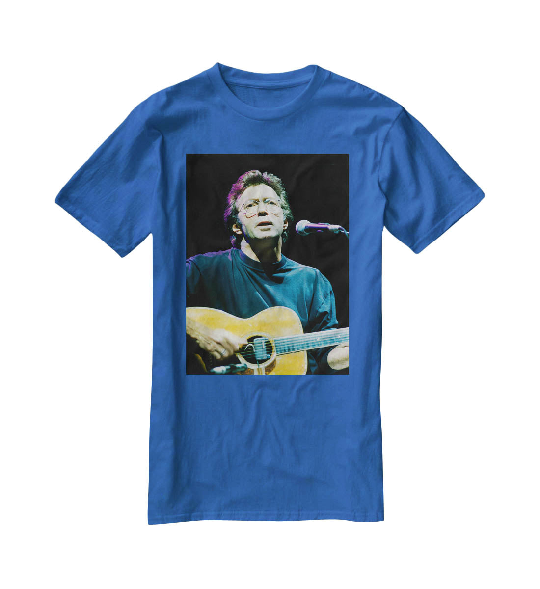 Eric Clapton live T-Shirt - Canvas Art Rocks - 2