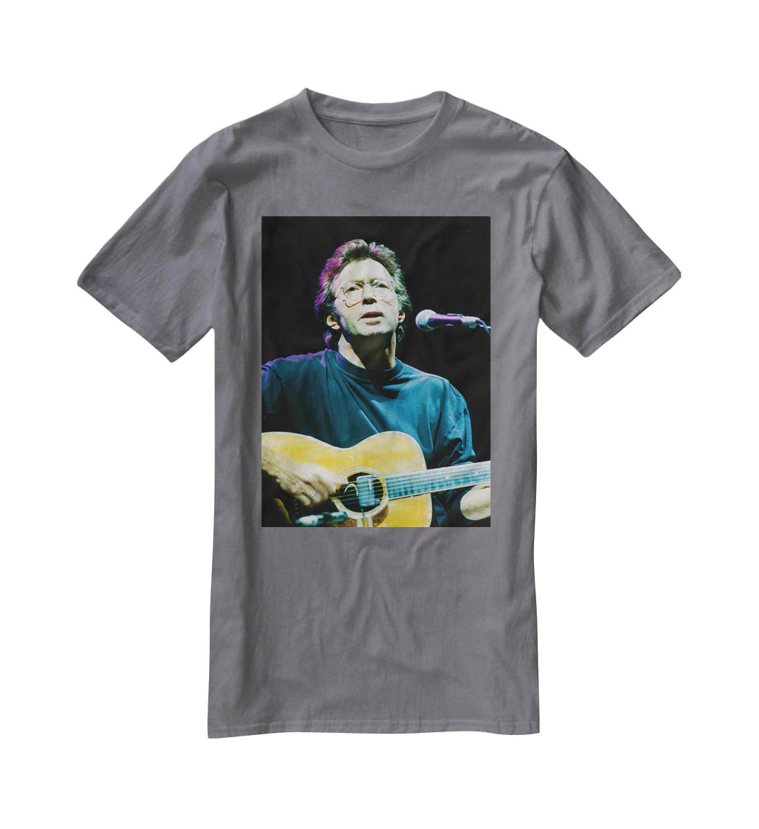 Eric Clapton live T-Shirt - Canvas Art Rocks - 3