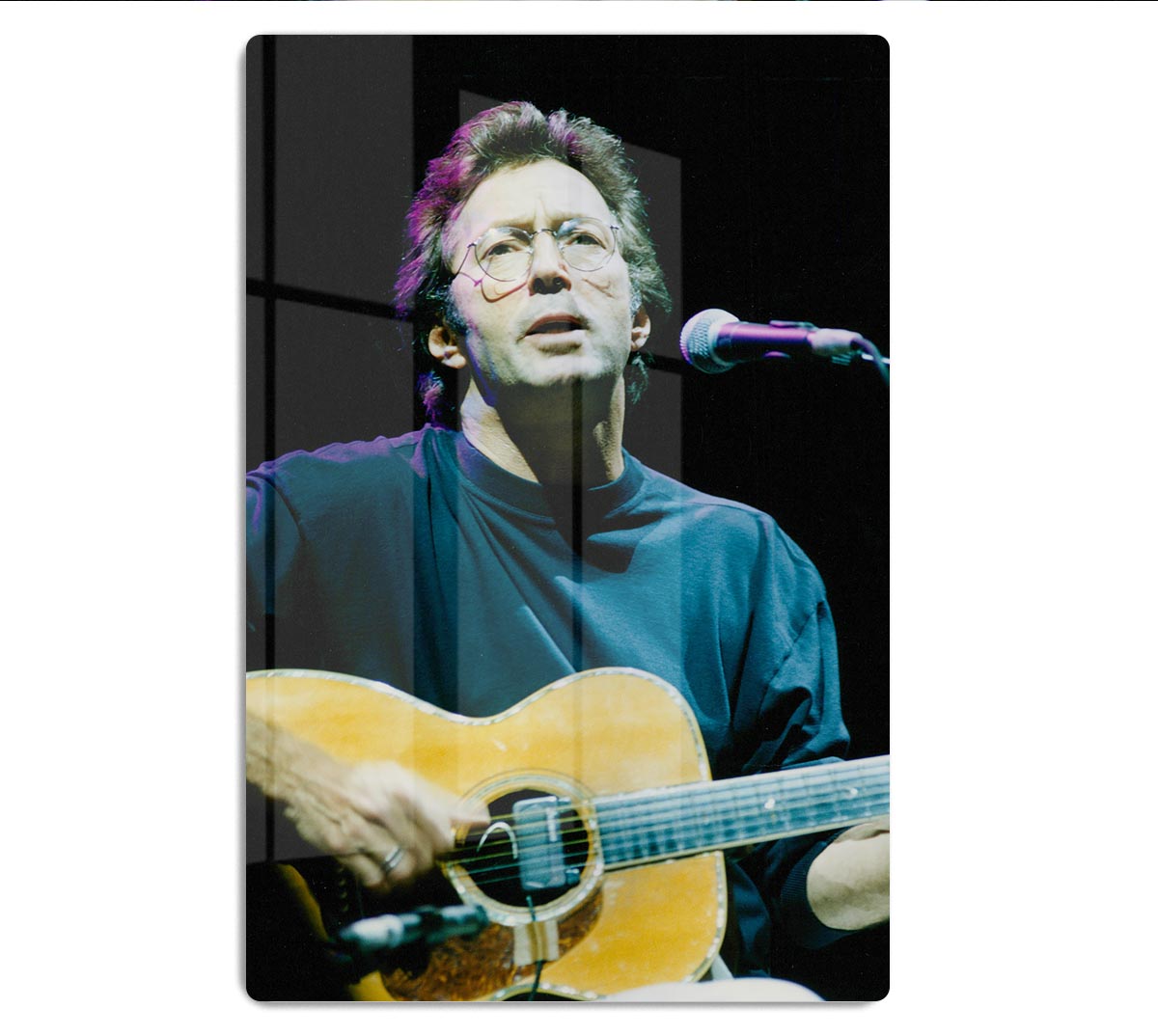Eric Clapton live HD Metal Print