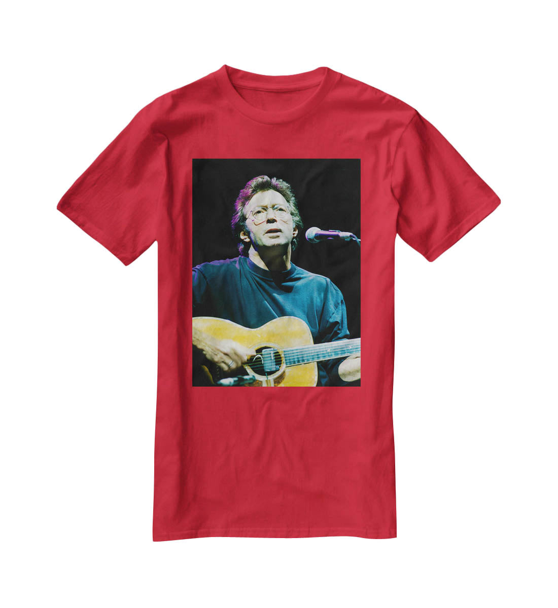 Eric Clapton live T-Shirt - Canvas Art Rocks - 4