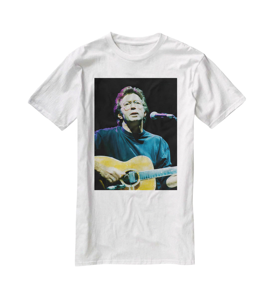 Eric Clapton live T-Shirt - Canvas Art Rocks - 5
