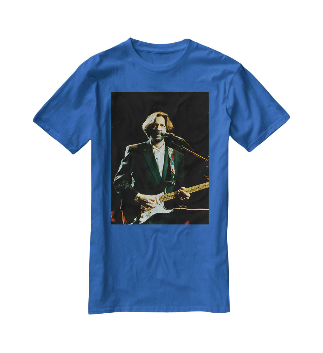 Eric Clapton on stage T-Shirt - Canvas Art Rocks - 2