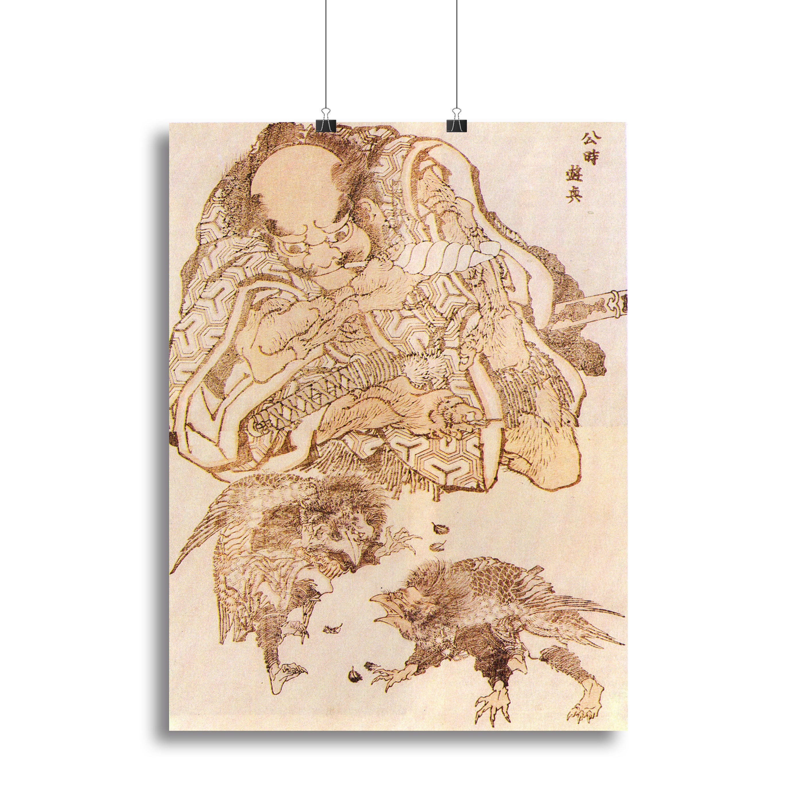 Exodus by Hokusai Canvas Print or Poster - Canvas Art Rocks - 2