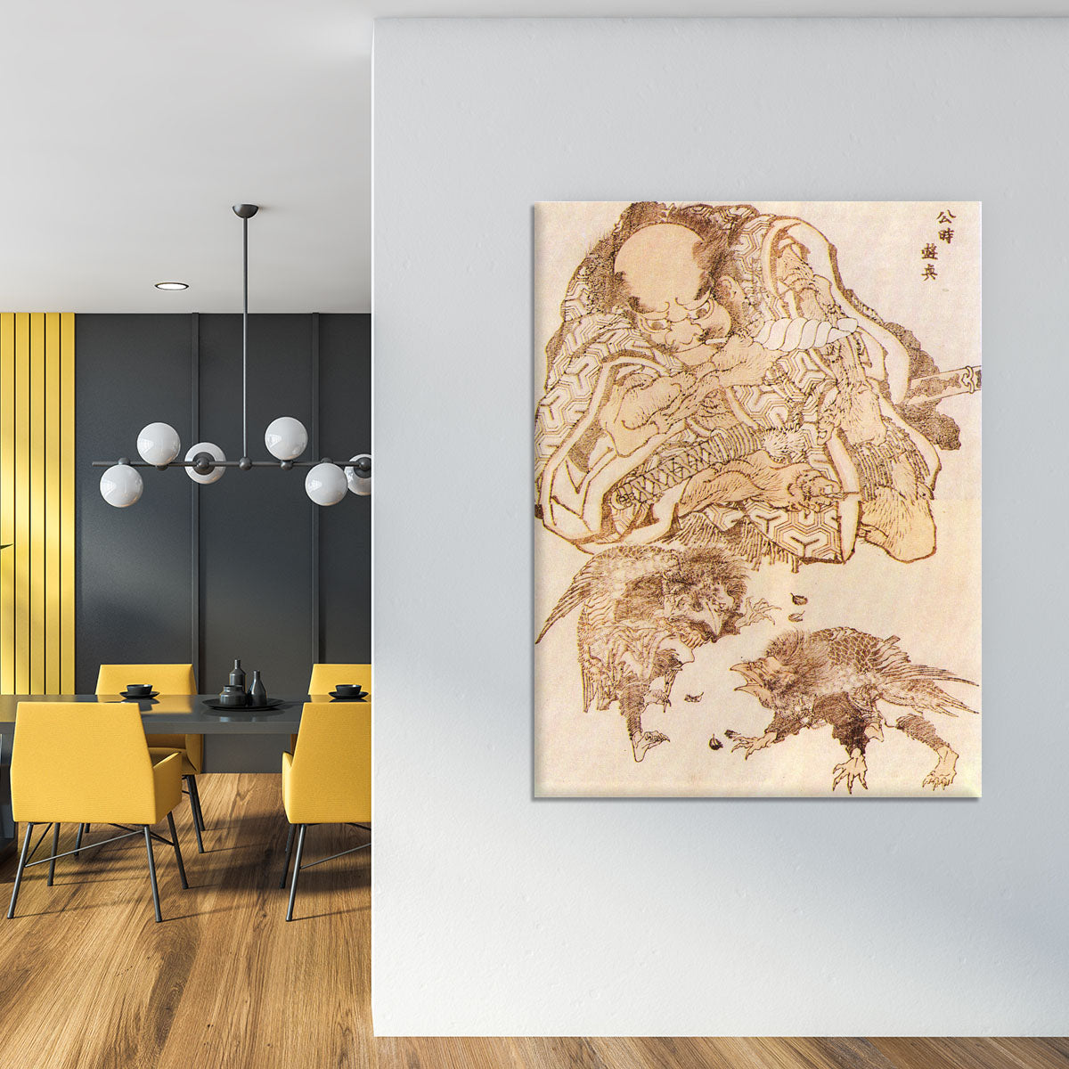 Exodus by Hokusai Canvas Print or Poster - Canvas Art Rocks - 4