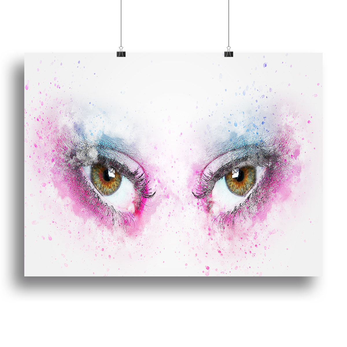 Eye Painting Canvas Print or Poster - Canvas Art Rocks - 2