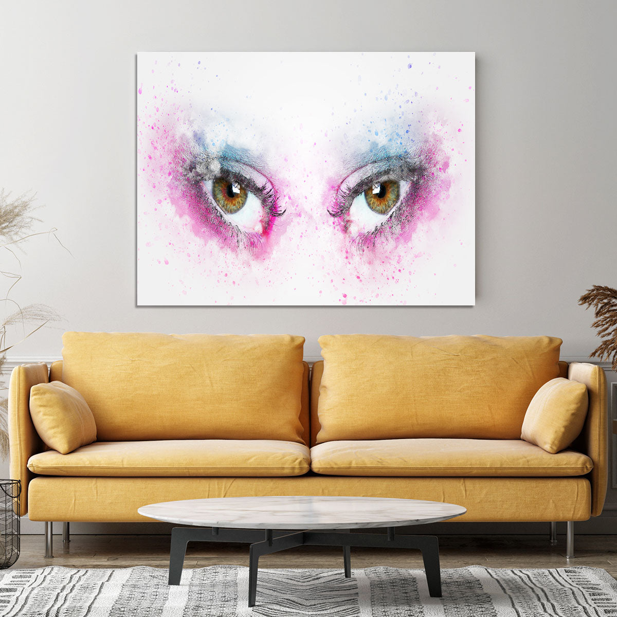 Eye Painting Canvas Print or Poster - Canvas Art Rocks - 4