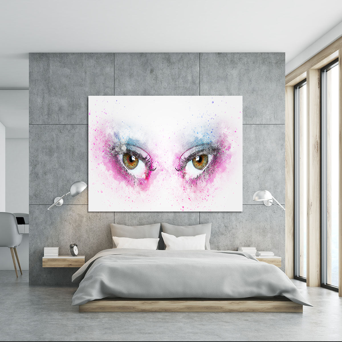 Eye Painting Canvas Print or Poster - Canvas Art Rocks - 5