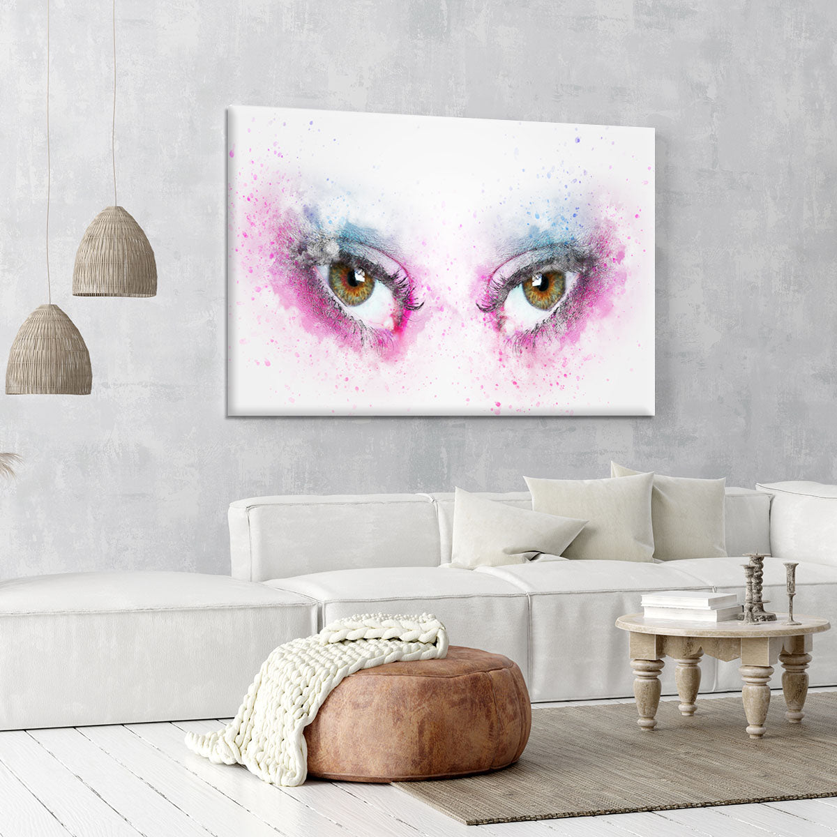 Eye Painting Canvas Print or Poster - Canvas Art Rocks - 6