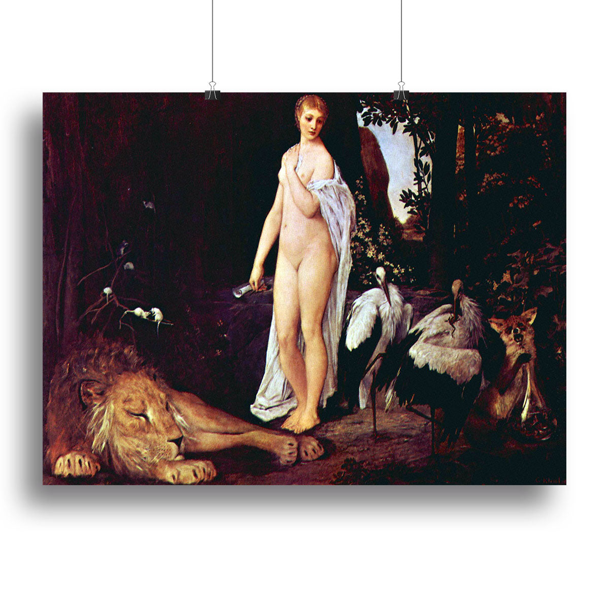 Fable by Klimt Canvas Print or Poster - Canvas Art Rocks - 2
