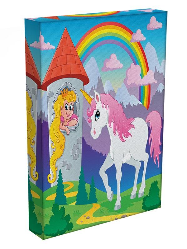 Fairy tale unicorn Canvas Print or Poster - Canvas Art Rocks - 3