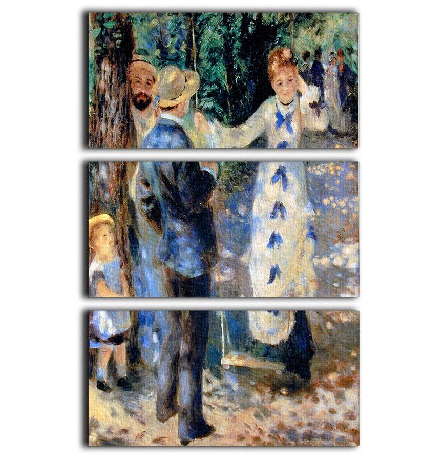 Famille by Renoir 3 Split Panel Canvas Print - Canvas Art Rocks - 1