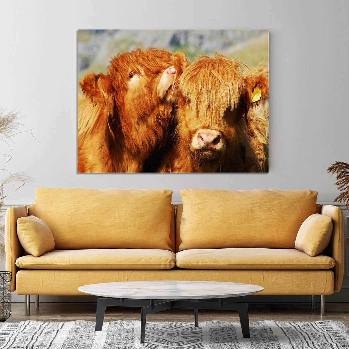 Farm cows Canvas Print or Poster - Canvas Art Rocks - 4
