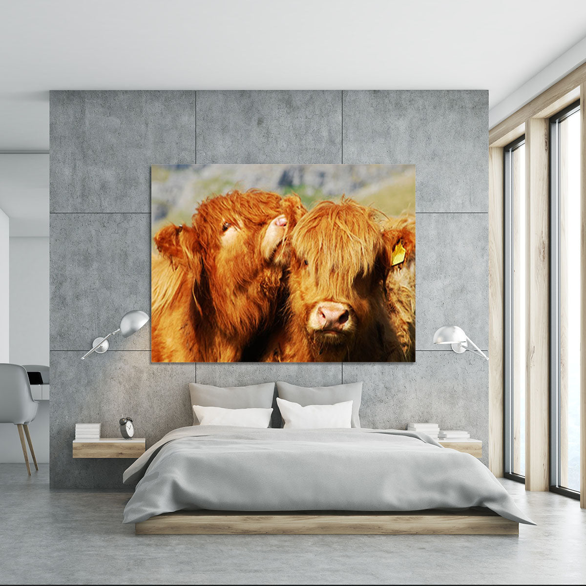 Farm cows Canvas Print or Poster - Canvas Art Rocks - 5