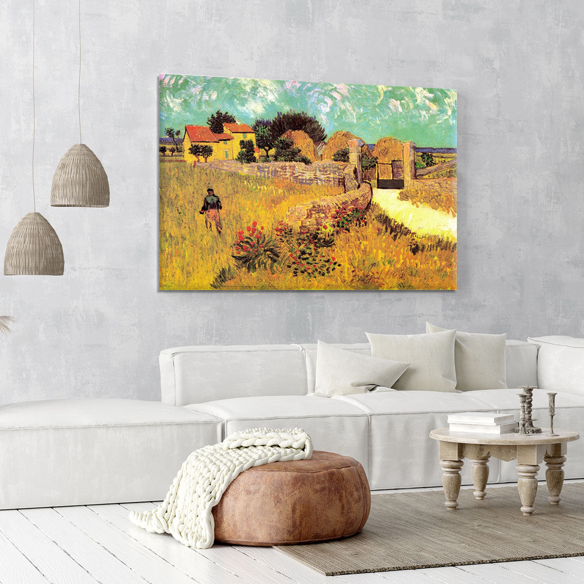 Farmhouse in Provence by Van Gogh Canvas Print or Poster - Canvas Art Rocks - 6