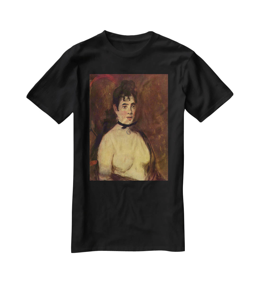 Female act by Manet T-Shirt - Canvas Art Rocks - 1