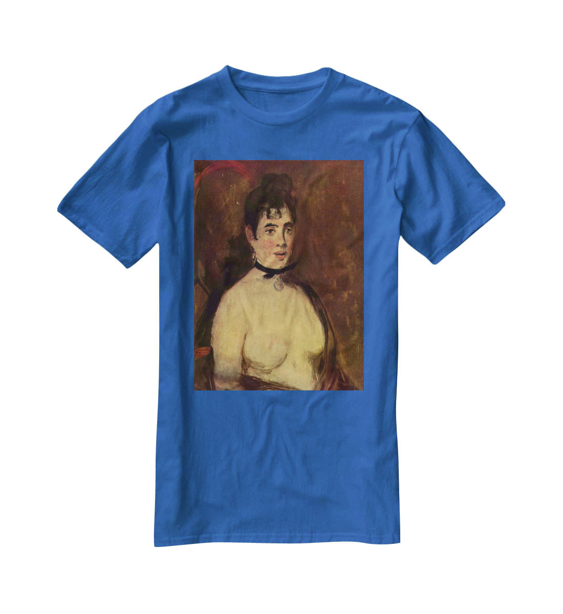 Female act by Manet T-Shirt - Canvas Art Rocks - 2