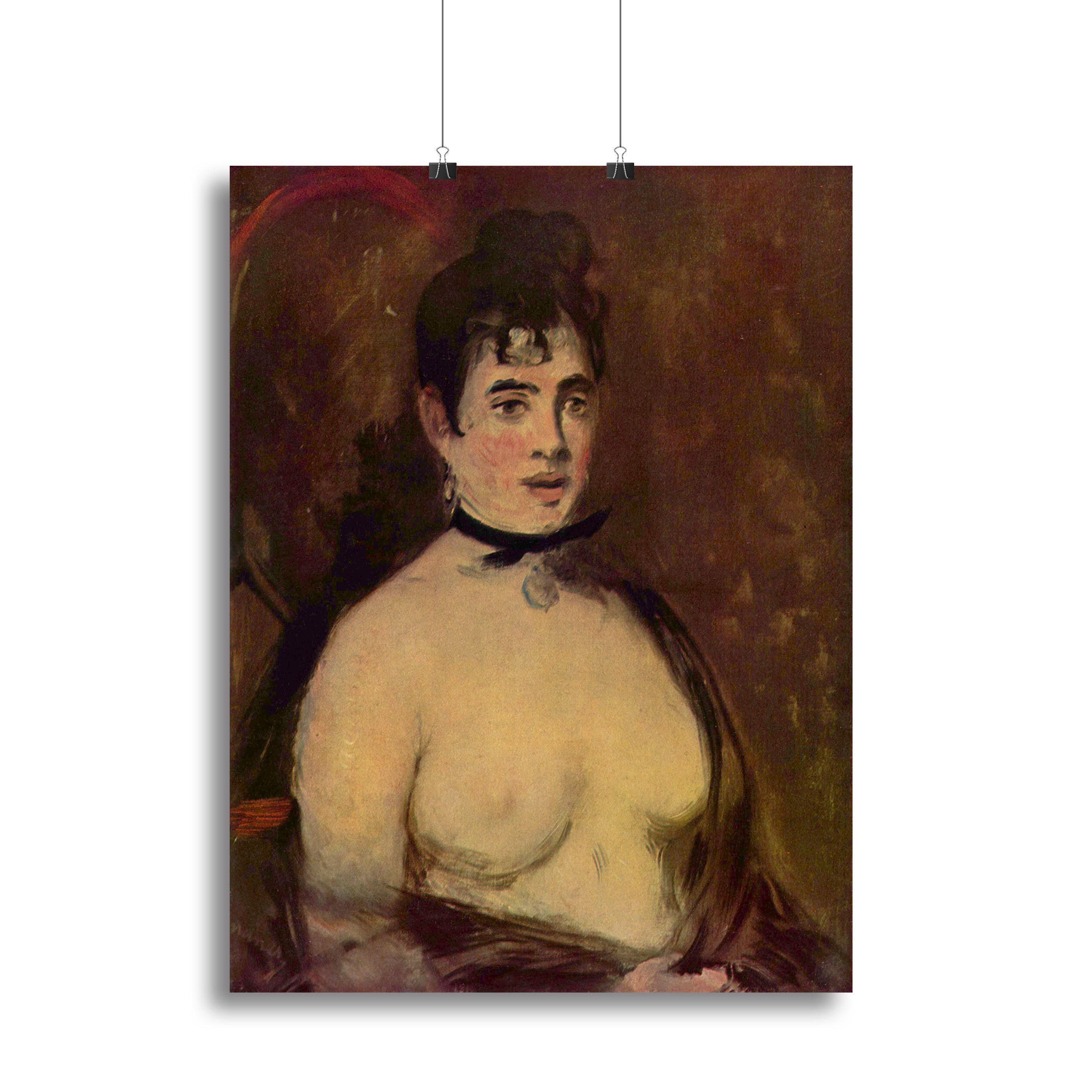 Female act by Manet Canvas Print or Poster - Canvas Art Rocks - 2