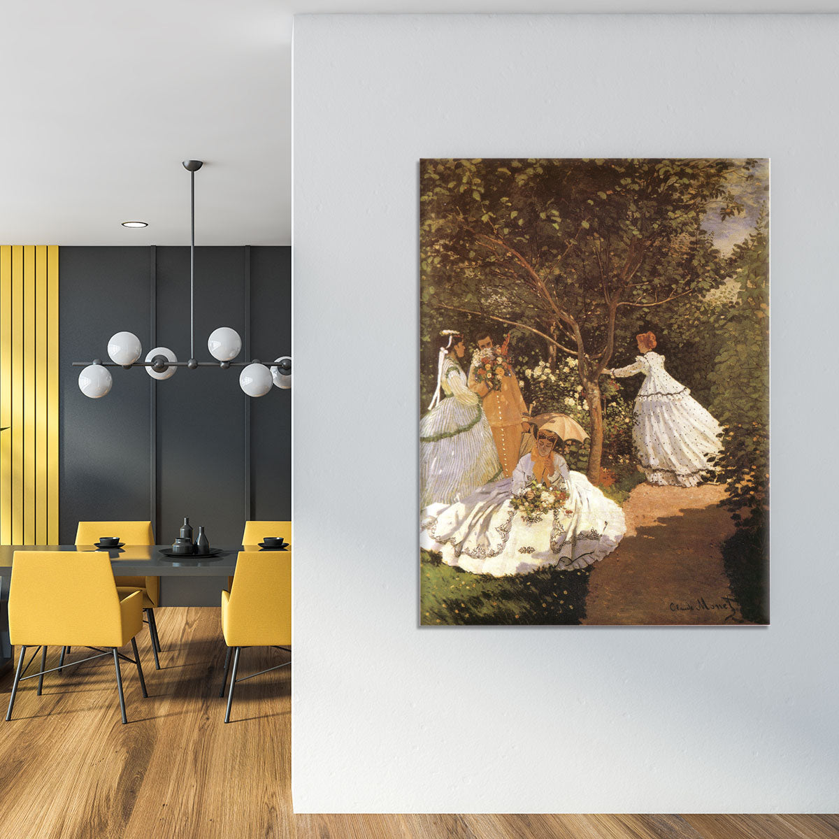 Femmes au jardin 1867 by Monet Canvas Print or Poster - Canvas Art Rocks - 4