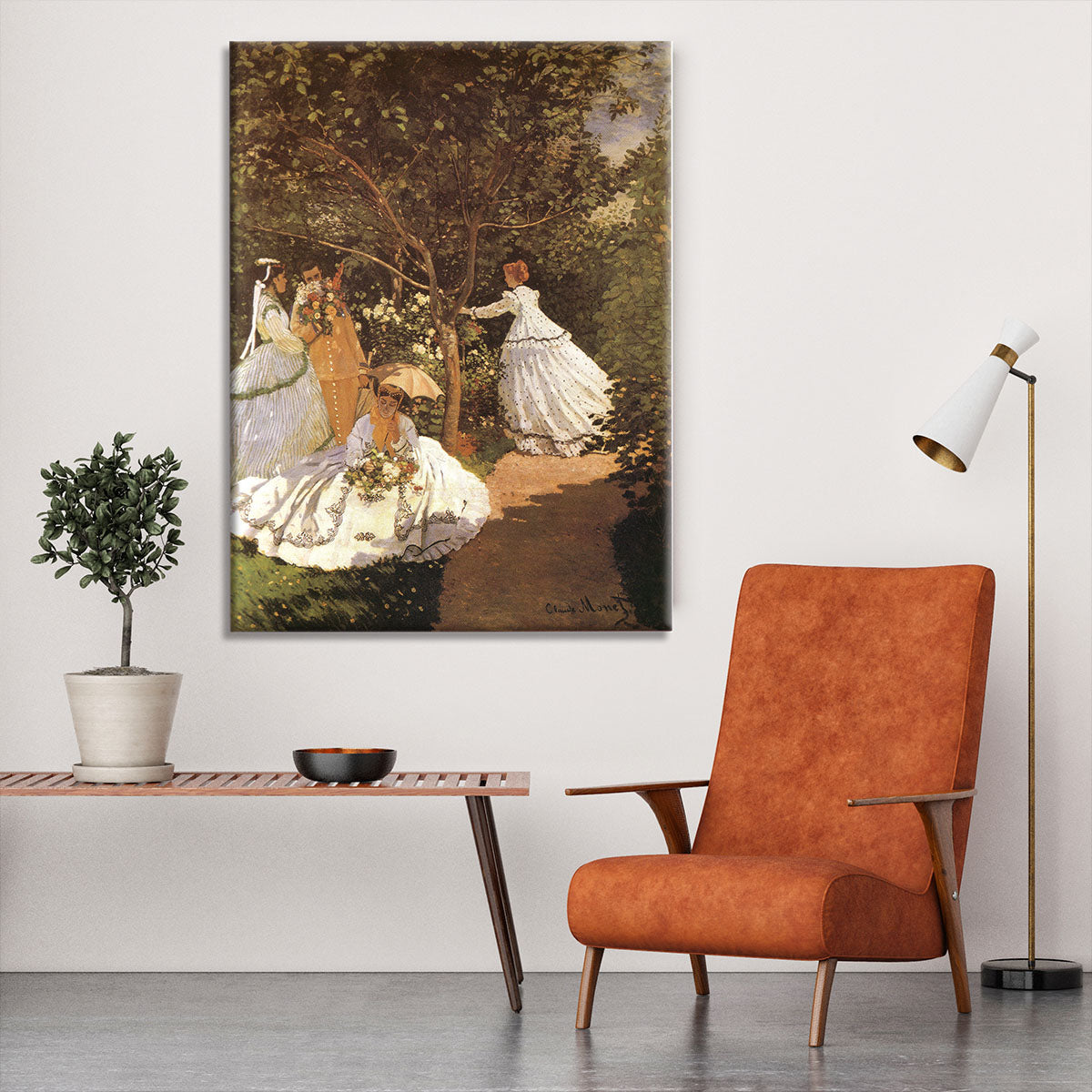 Femmes au jardin 1867 by Monet Canvas Print or Poster - Canvas Art Rocks - 6