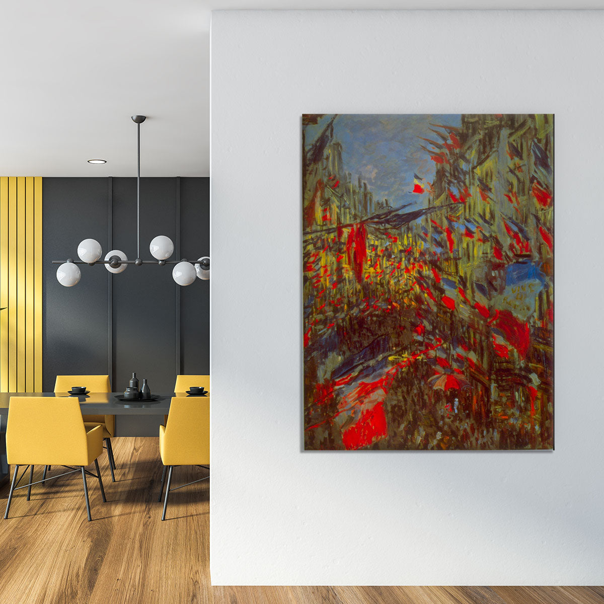 Festivities by Monet Canvas Print or Poster - Canvas Art Rocks - 4