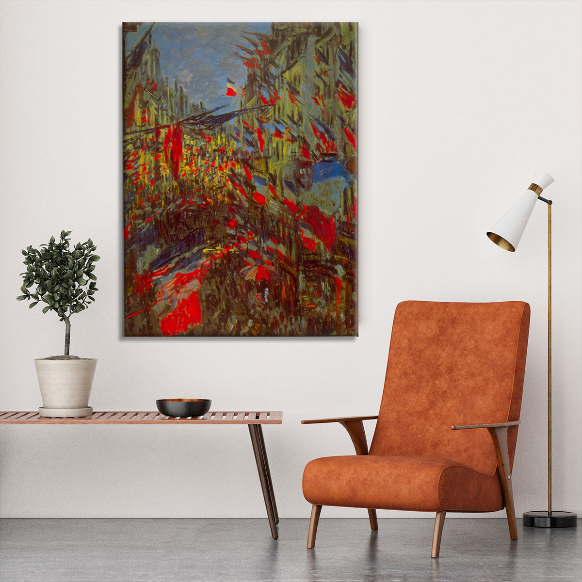 Festivities by Monet Canvas Print or Poster - Canvas Art Rocks - 6