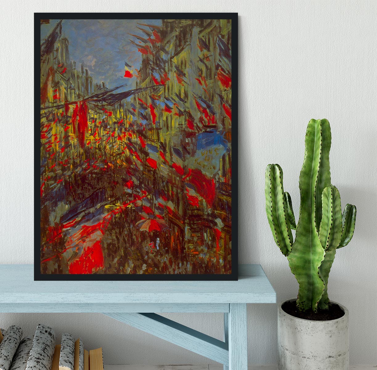 Festivities by Monet Framed Print - Canvas Art Rocks - 2