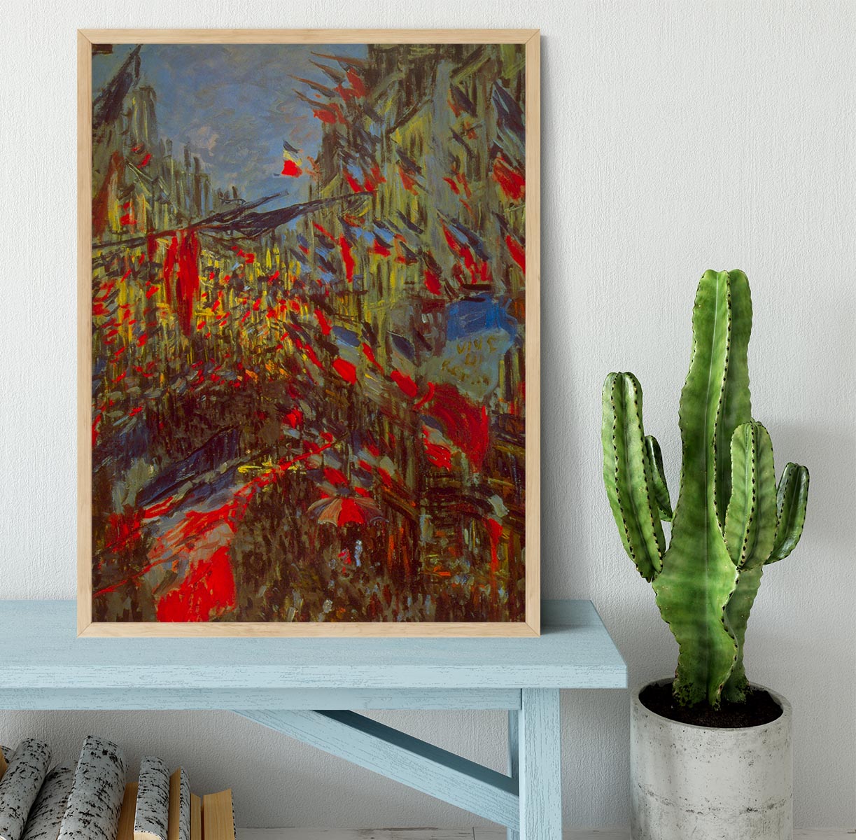 Festivities by Monet Framed Print - Canvas Art Rocks - 4