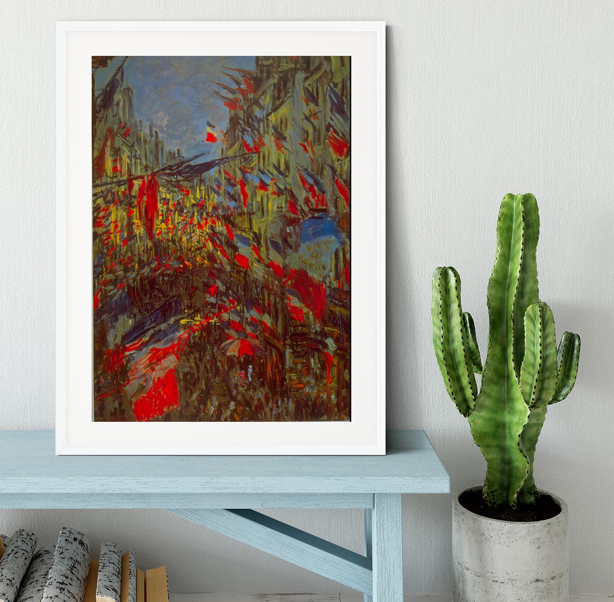 Festivities by Monet Framed Print - Canvas Art Rocks - 5