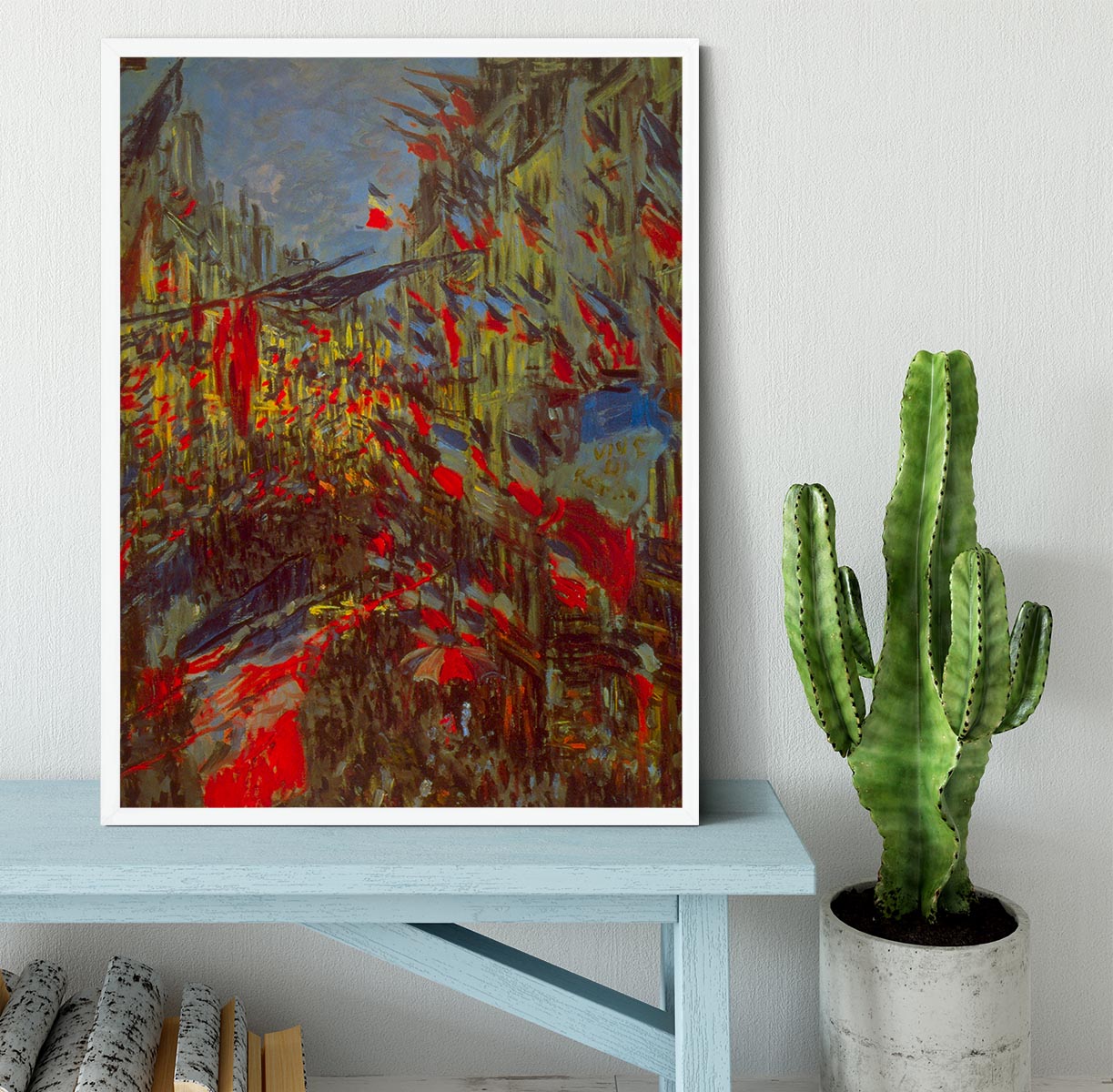 Festivities by Monet Framed Print - Canvas Art Rocks -6