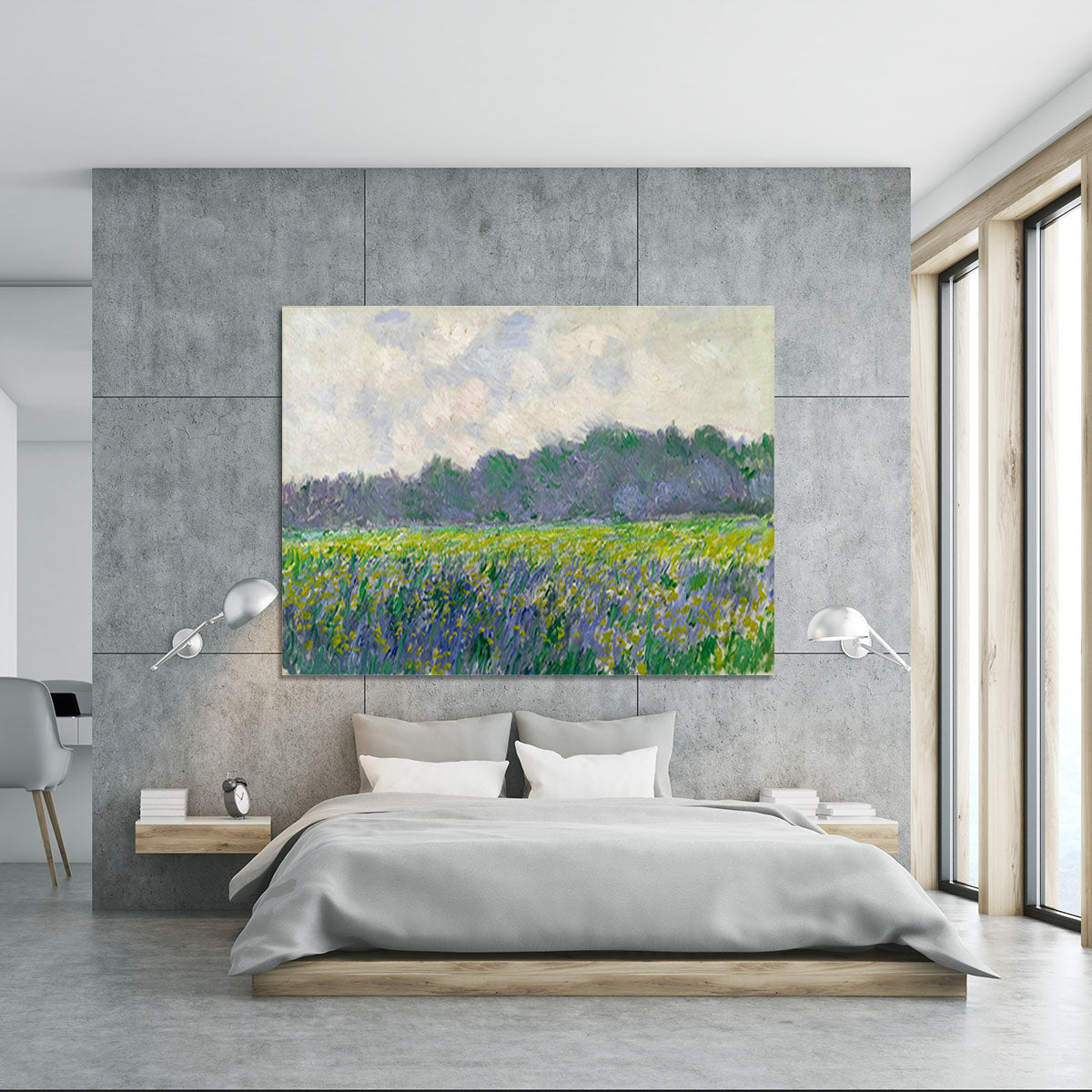 Field of Yellow Irises by Monet Canvas Print or Poster - Canvas Art Rocks - 5