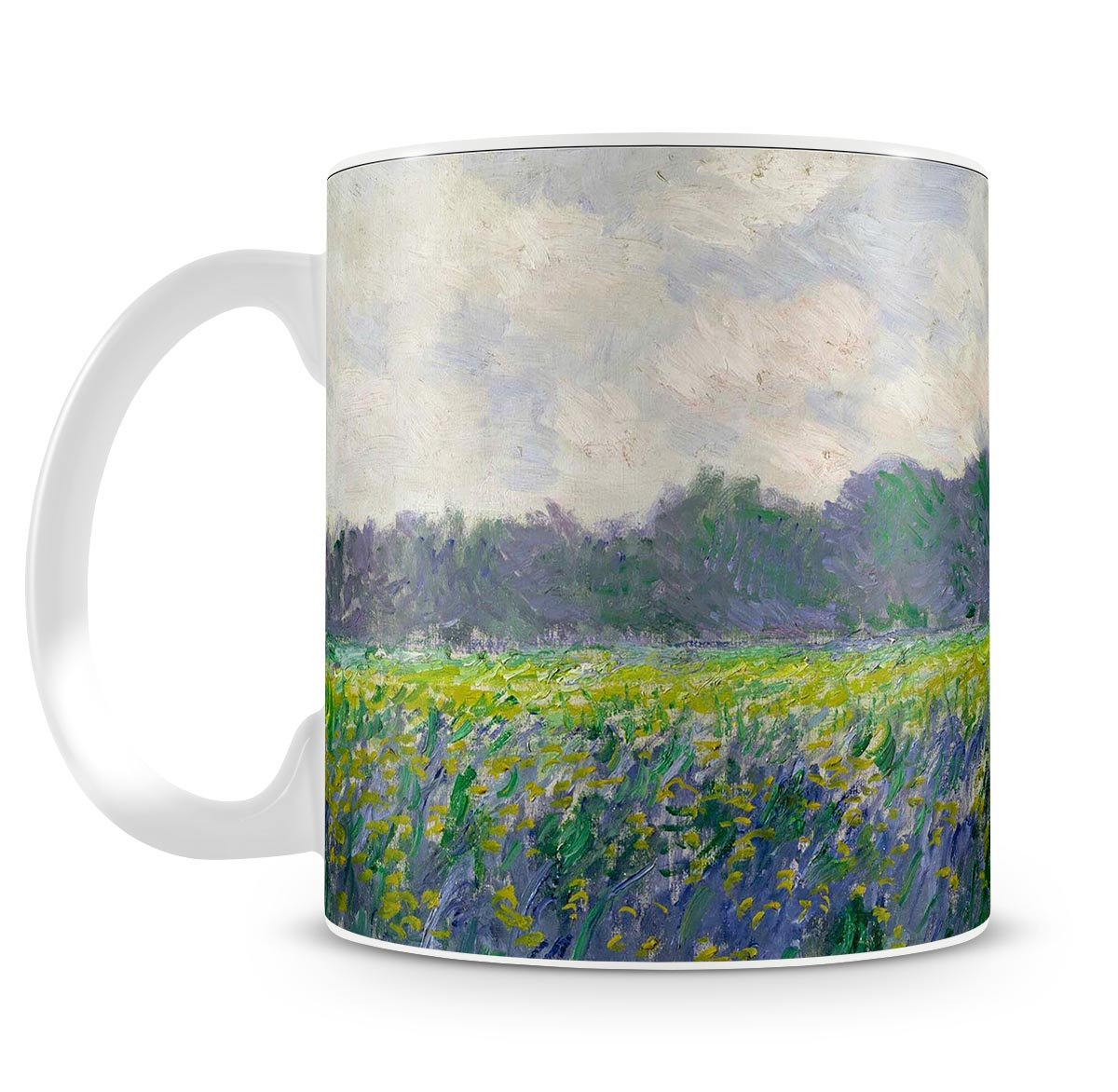 Field of Yellow Irises by Monet Mug - Canvas Art Rocks - 4